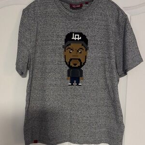 Gray Graphic mens T-Shirt - ice cub